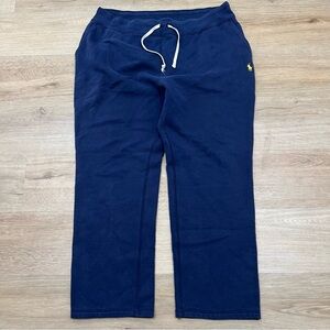 Polo Ralph Lauren Navy Blue Sweatpants Men’s Size XXL 2XL Comfy Baggy